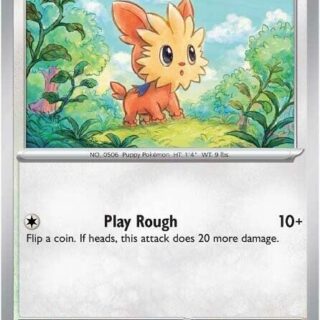 Lillipup - 074/086 - Common Reverse Holo White Flare   - Español