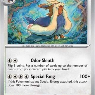 Stoutland - 076/086 - Uncommon Reverse Holo White Flare   - Español