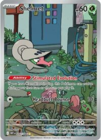 Shelmet - 093/086 - Illustration Rare White Flare  - Español