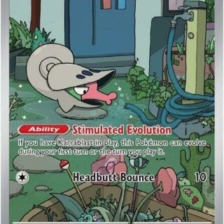 Shelmet - 093/086 - Illustration Rare White Flare  - Inglés