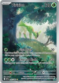 Virizion - 095/086 - Illustration Rare White Flare  - Español