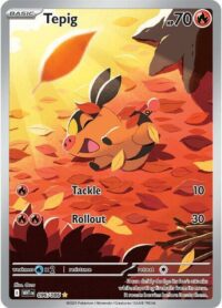 Tepig - 096/086 - Illustration Rare White Flare  - Español
