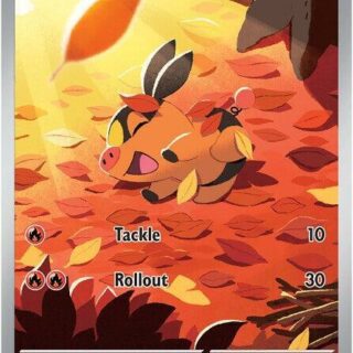 Tepig - 096/086 - Illustration Rare White Flare  - Inglés