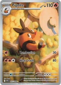 Pignite - 097/086 - Illustration Rare White Flare  - Español