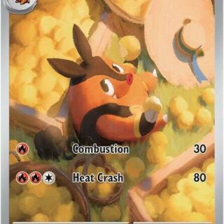 Pignite - 097/086 - Illustration Rare White Flare  - Inglés