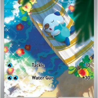 Oshawott - 105/086 - Illustration Rare White Flare  - Inglés