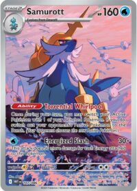Samurott - 107/086 - Illustration Rare White Flare  - Español