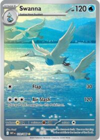 Swanna - 110/086 - Illustration Rare White Flare  - Español