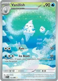 Vanillish - 112/086 - Illustration Rare White Flare  - Inglés