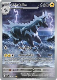 Zebstrika - 115/086 - Illustration Rare White Flare  - Español