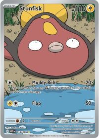 Stunfisk - 118/086 - Illustration Rare White Flare  - Inglés