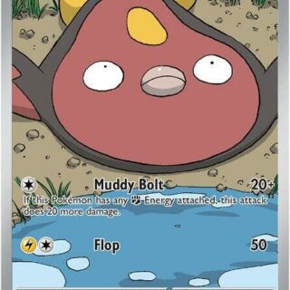 Stunfisk - 118/086 - Illustration Rare White Flare  - Inglés