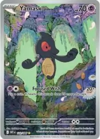 Yamask - 122/086 - Illustration Rare White Flare  - Inglés