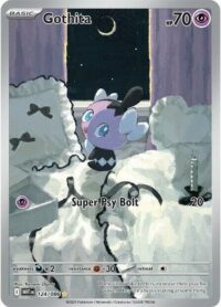 Gothita - 124/086 - Illustration Rare White Flare  - Inglés