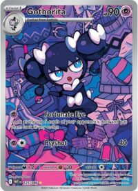 Gothorita - 125/086 - Illustration Rare White Flare  - Español