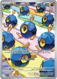 Roggenrola - 127/086 - Illustration Rare White Flare  - Inglés