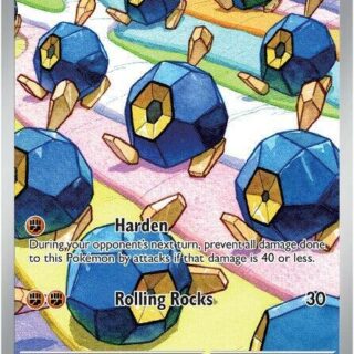 Roggenrola - 127/086 - Illustration Rare White Flare  - Inglés