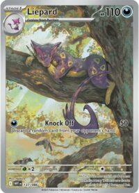 Liepard - 137/086 - Illustration Rare White Flare  - Español