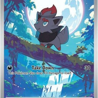 Zorua - 142/086 - Illustration Rare White Flare  - Inglés