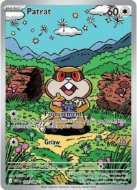 Patrat - 152/086 - Illustration Rare White Flare  - Inglés