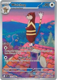 Watchog - 153/086 - Illustration Rare White Flare  - Inglés
