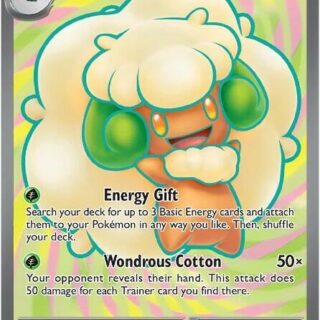 Whimsicott ex - 157/086 - Ultra Rare White Flare  - Inglés