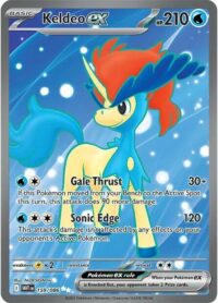 Keldeo ex - 159/086 - Ultra Rare White Flare  - Español