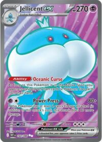 Jellicent ex - 160/086 - Ultra Rare White Flare  - Español