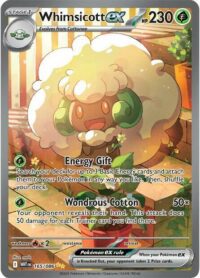 Whimsicott ex - 165/086 - Special Illustration Rare White Flare  - Inglés