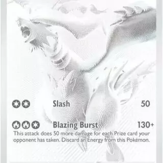 Reshiram ex - 173/086 - Black White Rare White Flare  - Inglés