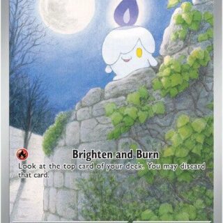 Litwick - 101/086 - Illustration Rare White Flare  - Español