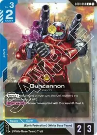 Guncannon - GD01-004 - Rare