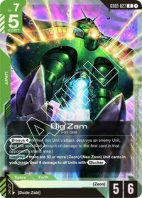 Big Zam - GD01-027 - Rare