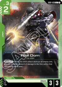 Rick Dom - GD01-030 - Uncommon