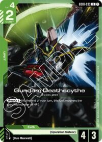 Gundam Deathscythe - GD01-033 - Uncommon
