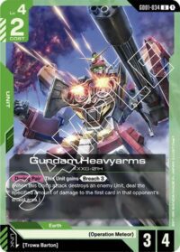 Gundam Heavyarms - GD01-034 - Uncommon
