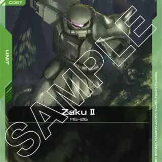 Zaku II - GD01-035 - Common