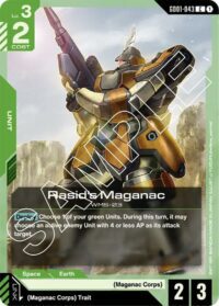 Rasid's MaganaCorp - GD01-043 - Common