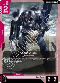 Zee Zulu - GD01-059 - Common