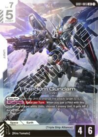 Freedom Gundam - GD01-065 - Legend Rare