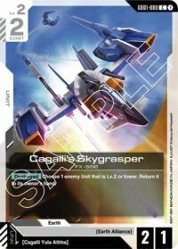 Cagalli's Skygrasper - GD01-080 - Common