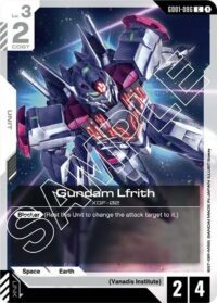 Gundam Lfrith - GD01-086 - Common