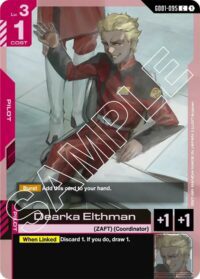 Dearka Elthman - GD01-095 - Common