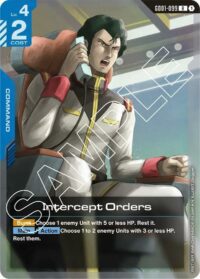 Intercept Orders - GD01-099 - Rare