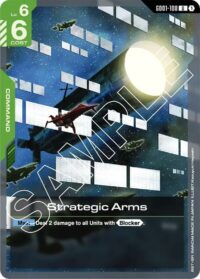 Strategic Arms - GD01-108 - Uncommon
