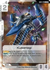 Kusanagi - GD01-129 - Uncommon