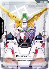 Resource Unicorn Gundam - R-003 - Common