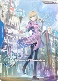 A Show of Resolve (UC+) - GD01-100 - Uncommon