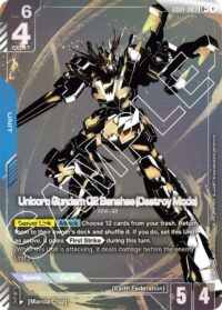 Unicorn Gundam 02 Banshee (Destroy Mode) (LR+) - GD01-003 - Legend Rare