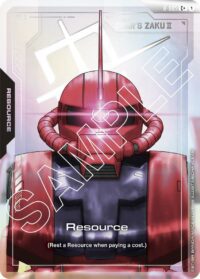 Resource Char Zaku II (C+) - R-005 - Common